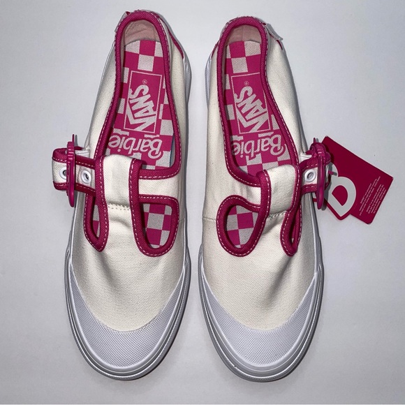 NWOB Vans X Barbie Style 93 Dx Mary Jane Sneakers - Picture 2 of 9
